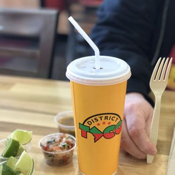 District Taco - Happy fork - Mexican Near Me - Falls Church, Virginia