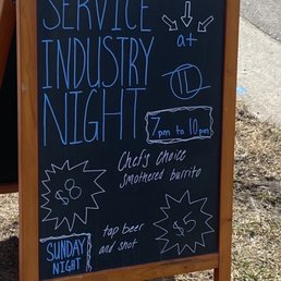 They have Industry night !! They have Industry night !!