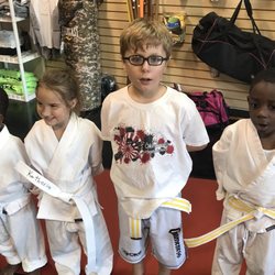 OKS Martial Arts and Fitness - Even our youngest kids show great focus and control!