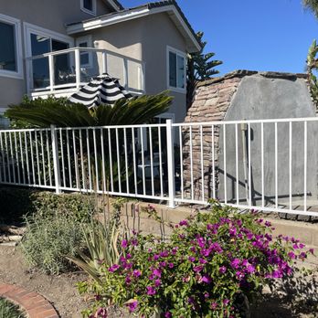 Steve's Iron - Three Fence Panels powder coated white 3' feet tall - Fences & Gates Near Me - San Clemente, California Steve's Iron - Three Fence Panels powder coated white 3' feet tall - Fences & Gates Near Me - San Clemente, California