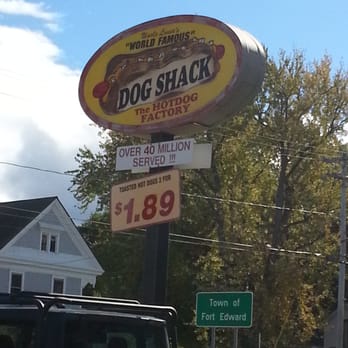 Dog Shack - a car parked in front of a sign - Hot Dogs Near Me - Hudson Falls, New York Dog Shack - a car parked in front of a sign - Hot Dogs Near Me - Hudson Falls, New York
