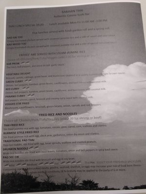 Menu photo 2 Ramarn Thai Lancaster, PA