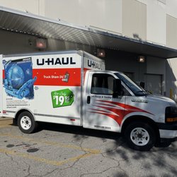 U-Haul Neighborhood Dealer - Truck rented to pick up couch
