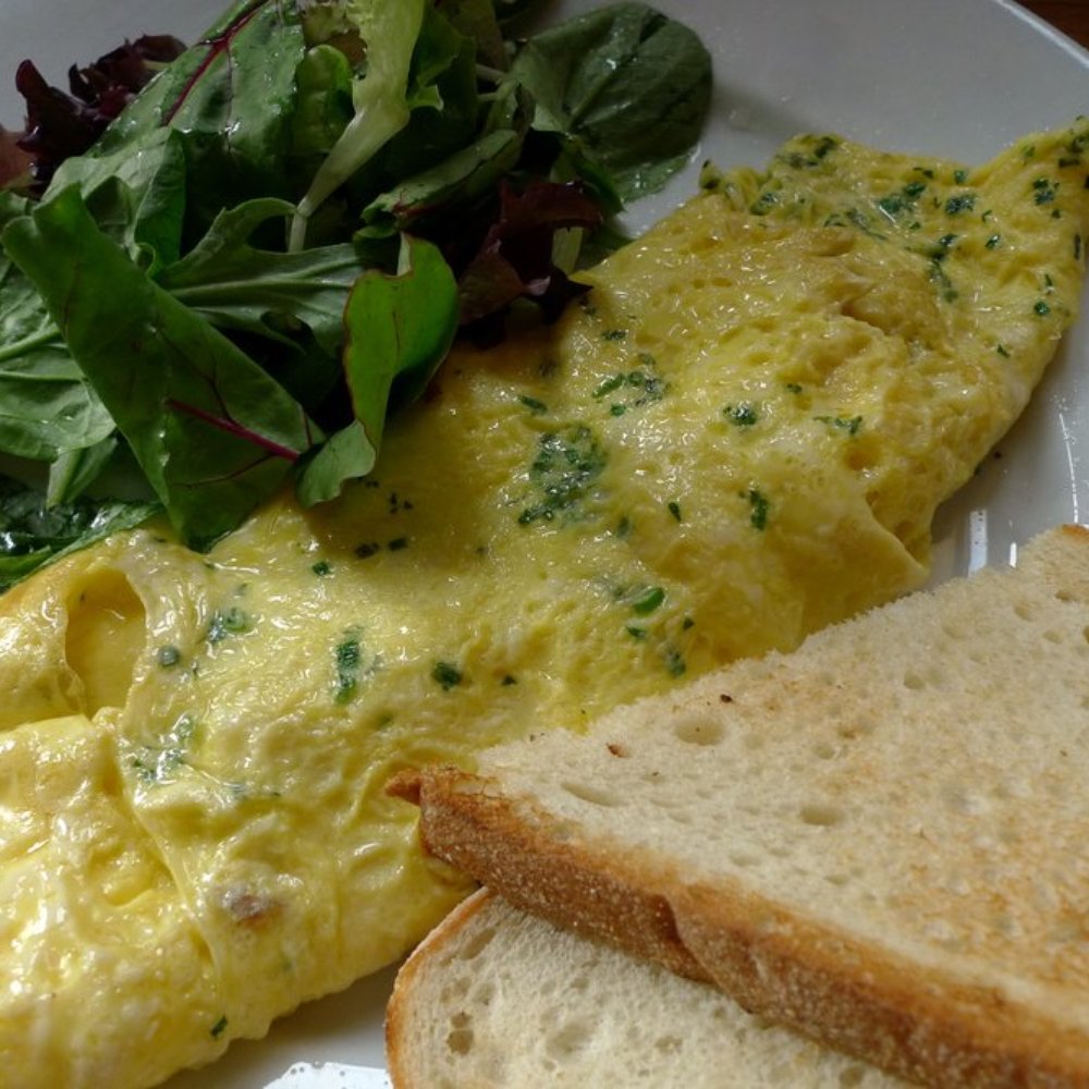 Barbette - brie and herb omelet - French Near Me - Minneapolis, Minnesota