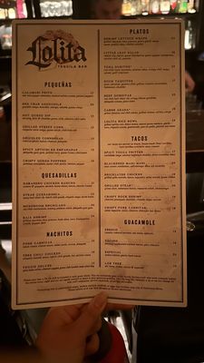 Menu photo 7 Lolita Back Bay Boston, MA Menu photo 7 Lolita Back Bay Boston, MA