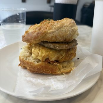 The Biscuit Babe - Basic babe w sausage - Coffee & Tea Near Me - Hoboken, New Jersey