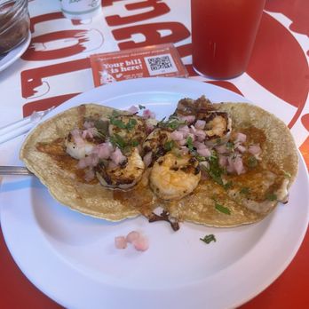 Tacombi - Shrimp Quesadilla. - Mexican Near Me - Miami, Florida