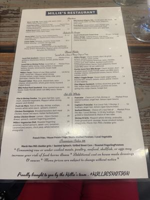Menu photo 1 Millies Restaurant Daytona Beach Shores, FL Menu photo 1 Millies Restaurant Daytona Beach Shores, FL