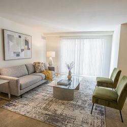 Arbor Lane Apartments - Staged Living Room