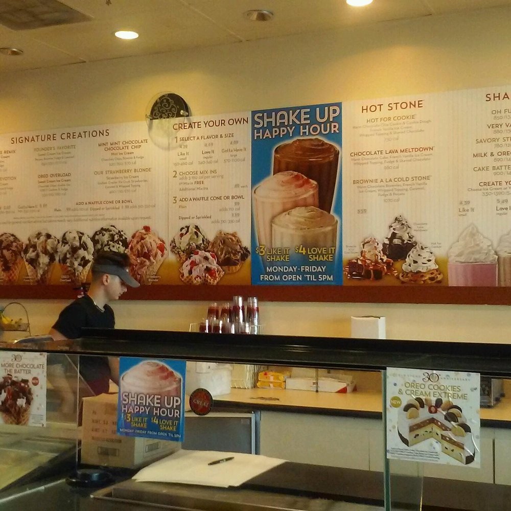 Cold Stone Creamery - At the counter - Ice Cream & Frozen Yogurt Near Me - Hollywood, Florida Cold Stone Creamery - At the counter - Ice Cream & Frozen Yogurt Near Me - Hollywood, Florida