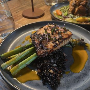 Landmark Tavern at Stone House - miso salmon - American Near Me - Warren, New Jersey