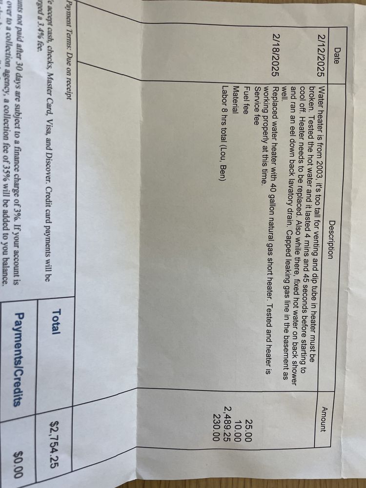 Slide of Ridings Plumbing