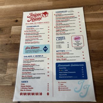 Jolene Jolene - Food menu - Sports Bars Near Me - Atlanta, Georgia Jolene Jolene - Food menu - Sports Bars Near Me - Atlanta, Georgia