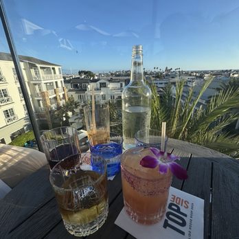 Topside Roof Deck - Bourbon x Coke & Margarita I believe it was the guava one - Cocktail Bars Near Me - Newport Beach, California Topside Roof Deck - Bourbon x Coke & Margarita I believe it was the guava one - Cocktail Bars Near Me - Newport Beach, California