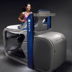 Russ Physical Therapy - Bentonville - Take up to 80% of your body weight off while training in the AlterG treadmill at Russ PT