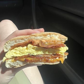 Proof Donuts & Coffee - bacon sammy 10/10! - Donuts Near Me - Billings, Montana