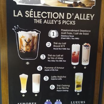 The Alley - Menu - Bubble Tea Near Me - Montreal, Quebec The Alley - Menu - Bubble Tea Near Me - Montreal, Quebec