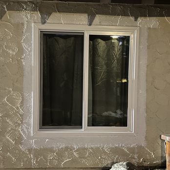 Frontier Windows & Doors - Primer for paint match of stucco - Windows Installation Near Me - Canoga Park, California