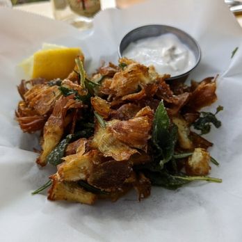 Red Dot Restaurant & Bar - Fried artichokes - New American Near Me - Hudson, New York
