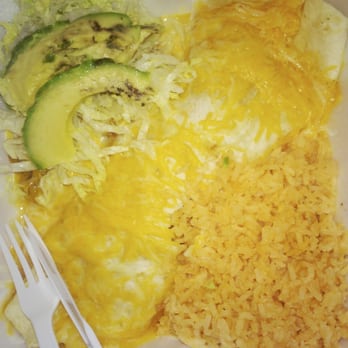 La Tormenta Restaurant - Burrito al pastor -- avocado served to me black - Mexican Near Me - Logan, Utah
