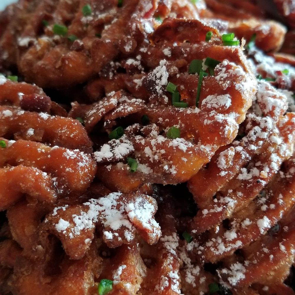 Bourbon's Kitchen - Sweetpotates bourbon waffles - Bars Near Me - Middletown, Ohio Bourbon's Kitchen - Sweetpotates bourbon waffles - Bars Near Me - Middletown, Ohio