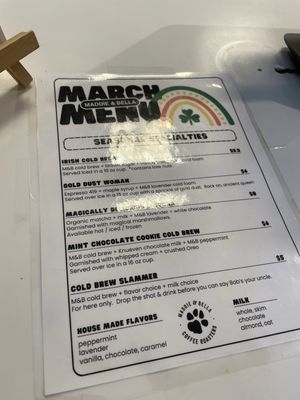 Menu photo 2 Maddie & Bella Coffee Roasters Toledo, OH