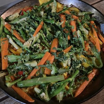 La Cosecha Bar + Restaurant - Vegetarian paella :) - Spanish Near Me - Paso Robles, California