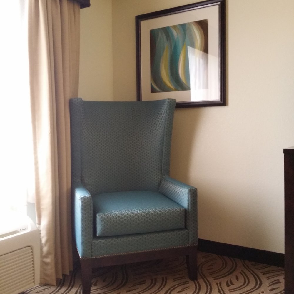 The cute chair in our room The cute chair in our room