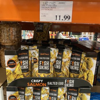 Costco - Not so crispy but yet oily and powdery fish skins products - Wholesale Stores Near Me - La Mesa, California Costco - Not so crispy but yet oily and powdery fish skins products - Wholesale Stores Near Me - La Mesa, California