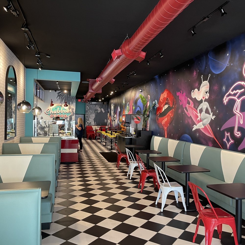 Chubbies Diner - Unique atmosphere, 50's cafe with modern references. - Mexican Near Me - Bloomington, Indiana