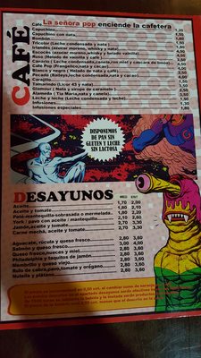 Menu photo 1 La Sra Pop Seville, SE Menu photo 1 La Sra Pop Seville, SE