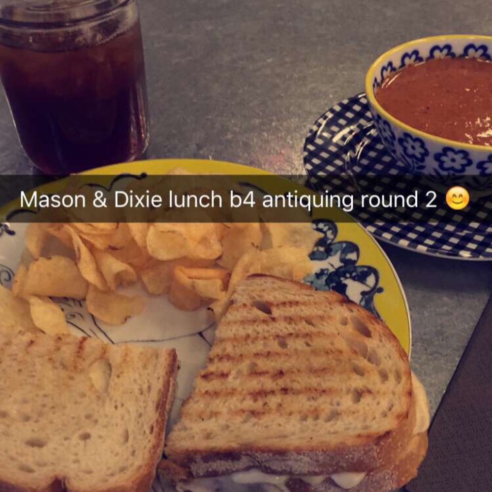 Mason & Dixie - The grown up grilled cheese with an ice tea. - Southern Near Me - Grapevine, Texas Mason & Dixie - The grown up grilled cheese with an ice tea. - Southern Near Me - Grapevine, Texas