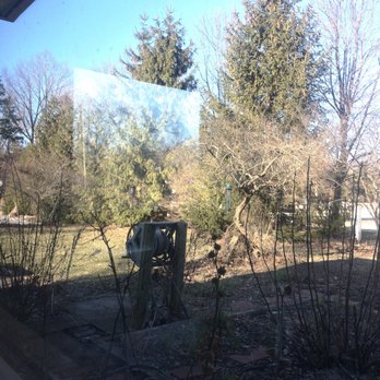 Cafe Gulistan - View from my seat. I saw a beautiful orange bird while I was dining. - Middle Eastern Near Me - Harbert, Michigan