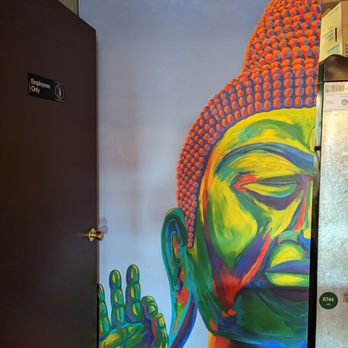 Pasong's Cafe - Buddha mural - Chinese Near Me - Saginaw, Michigan