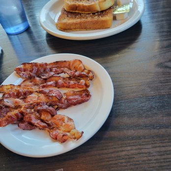 Sophia's Restaurant - Side of bacon and apple cinnamon french toast - Breakfast & Brunch Near Me - Buffalo, New York
