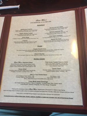 Menu photo 7 Linde Marie's Steakhouse on the Square Cave Spring, GA