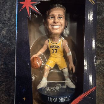 Dodger Stadium - Bobblehead Giveaway -- Luka Dončić Los Angeles Lakers forward and point guard - Stadiums & Arenas Near Me - Los Angeles, California Dodger Stadium - Bobblehead Giveaway -- Luka Dončić Los Angeles Lakers forward and point guard - Stadiums & Arenas Near Me - Los Angeles, California