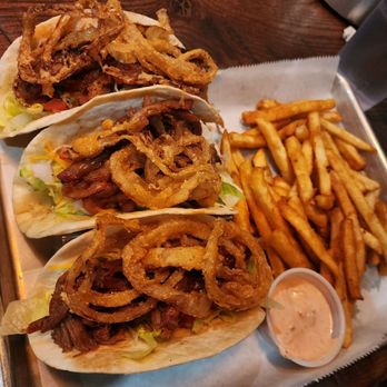 Mr Z's Palace - Brisket tacos and fries, special sauce was a delicious! - Bars Near Me - Riley, Michigan Mr Z's Palace - Brisket tacos and fries, special sauce was a delicious! - Bars Near Me - Riley, Michigan