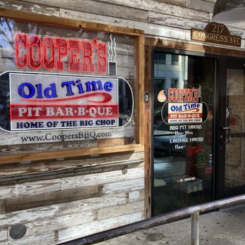 Cooper's Old Time Pit Bar-B-Que - Barbeque Near Me - Austin, Texas