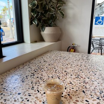 Better Buzz Coffee La Jolla - Rose water latte with oat milk - Coffee & Tea Near Me - San Diego, California
