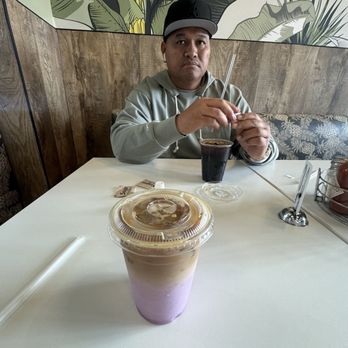 Aloha Stacks - Iced Ube Latte - Pancakes Near Me - Cerritos, California