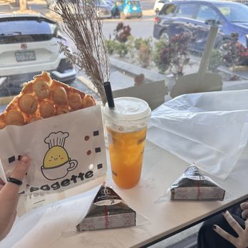 Boba Queen - taro eggette, mango green tea, beef bulgogi onigiri - Bubble Tea Near Me - Orlando, Florida Boba Queen - taro eggette, mango green tea, beef bulgogi onigiri - Bubble Tea Near Me - Orlando, Florida