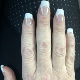 Jacked up nails that were so crooked that they packed stuff underneath constantly.