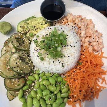 Bardenay Distilling - Spicy shrimp bowl. Yum. No spice except the Wasabi sauce - Distilleries Near Me - Garden City, Idaho Bardenay Distilling - Spicy shrimp bowl. Yum. No spice except the Wasabi sauce - Distilleries Near Me - Garden City, Idaho