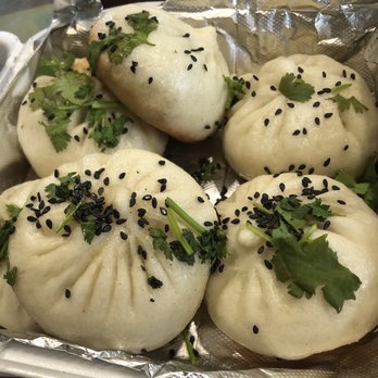 Dim Sum World - Pan fried pork buns - Dim Sum Near Me - Monterey Park, California