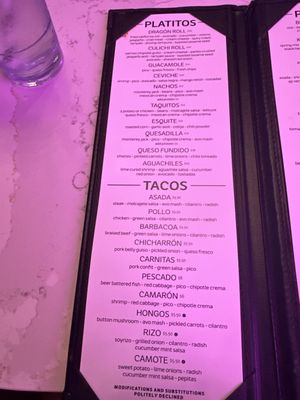 Menu photo 7 Kalaveras Covina, CA