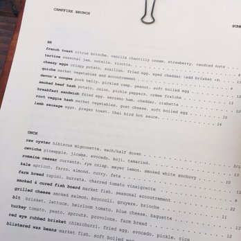 Campfire - Brunch menu - New American Near Me - Carlsbad, California Campfire - Brunch menu - New American Near Me - Carlsbad, California