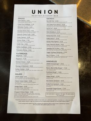 Menu photo 7 Union Rooftop Minneapolis, MN Menu photo 7 Union Rooftop Minneapolis, MN