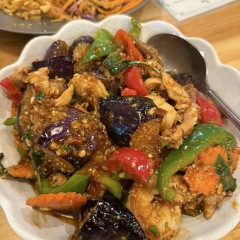 Basil & Co - Eggplant Basil with combination - Thai Near Me - Diamond Bar, California