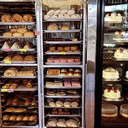 Just a small portion of their bread and cake selection